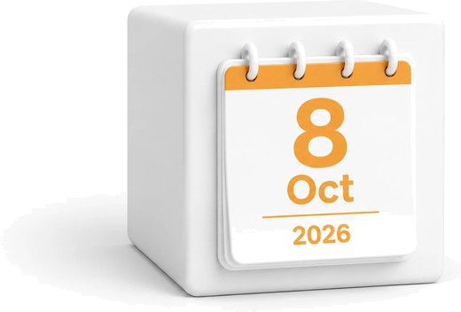 8 October 2026